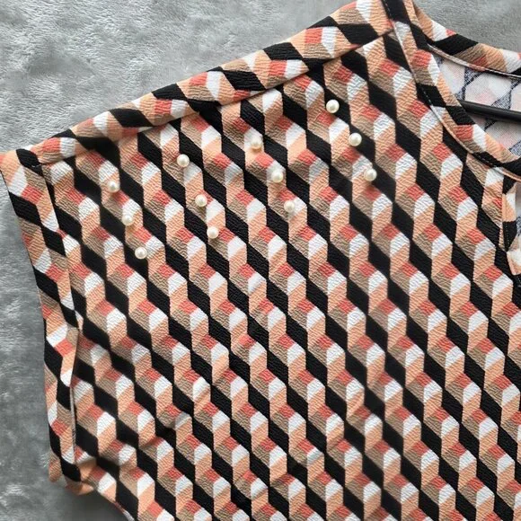 Kathy Ireland Beaded Top‎ 2X NWT - Picture 7 of 11